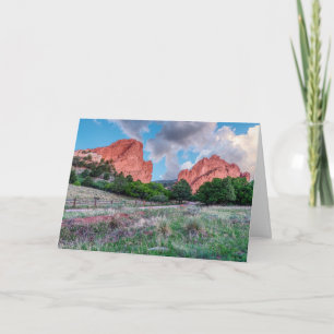 Gateway Rocks Garden Of Gods Greeting Card