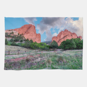 Gateway Rocks Garden Of The Gods Kitchen Towel