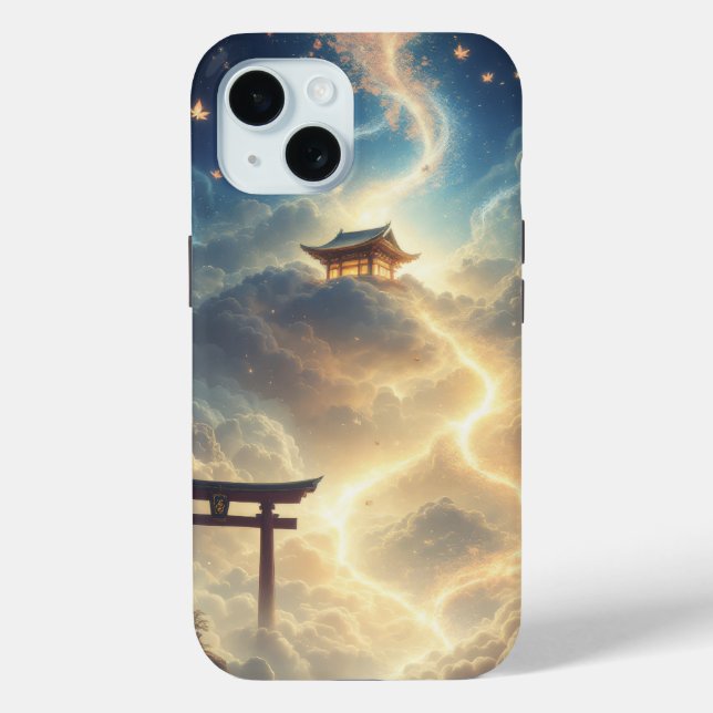 Gateway to Heaven: The Celestial Shrine Case-Mate iPhone Case (Back)
