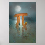 Gateway to Mathematics poster<br><div class="desc">A man stands at a giant gateway,  a pi symbol,  as a portal to the world of mathematics</div>