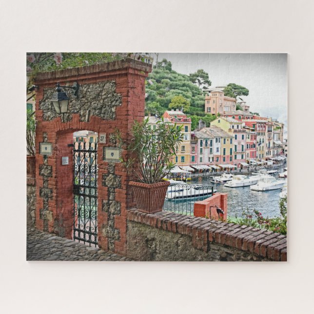Gateway to Portofino, Italy - 16x20 - 520 pcs Jigsaw Puzzle (Horizontal)