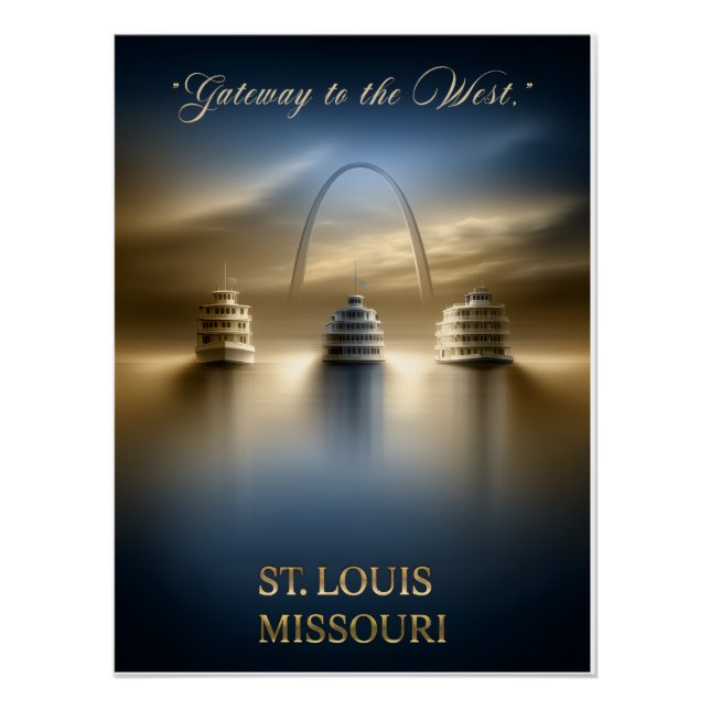Gateway to St. Louis Poster (Front)