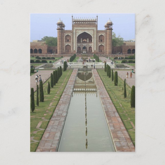Gateway to Taj Mahal, India Postcard (Front)