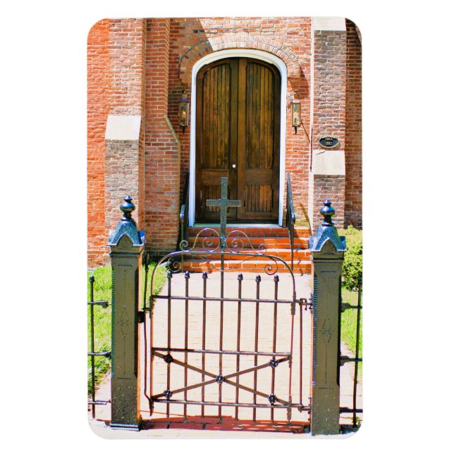 Gateway to Worship Photo Magnet (Vertical)