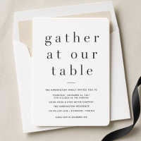 Gather at Our Table Thanksgiving Dinner