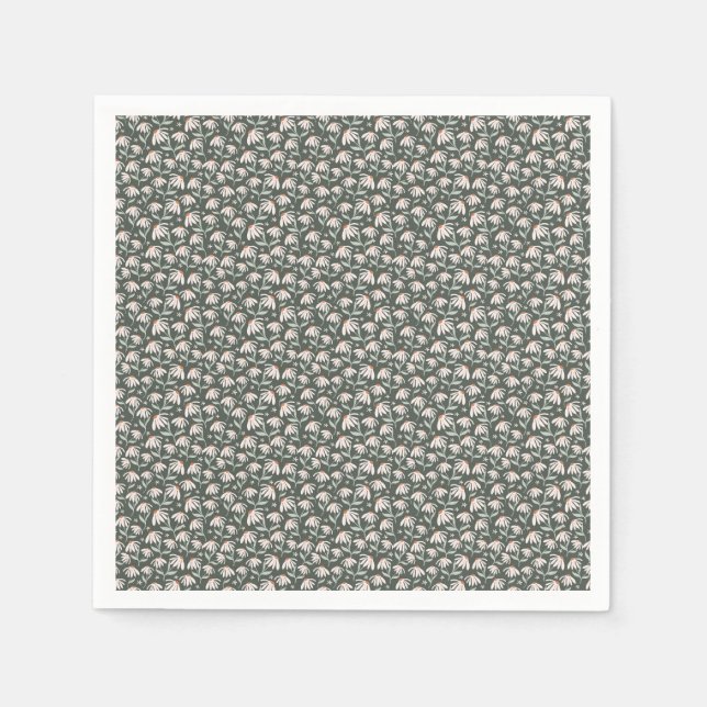 Gather Courage Like Wildflowers Napkin (Front)