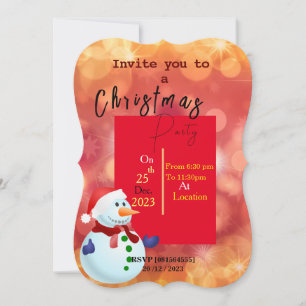 Gather for Christmas Invitation