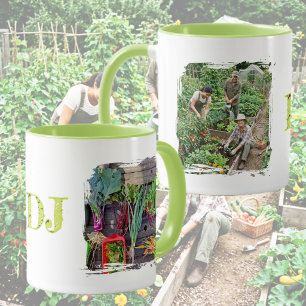 Gather, Grow & Remember Personalised Photo Mug