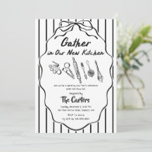 Gather in Our New Kitchen Housewarming