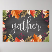 Gather Thanksgiving Fall Thankful Holiday