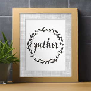 Gather - Thanksgiving Print
