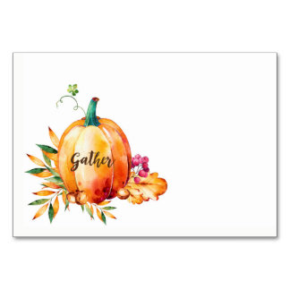 "Gather" Thanksgiving Table Place Card