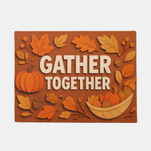 Gather Together Autumn Doormat