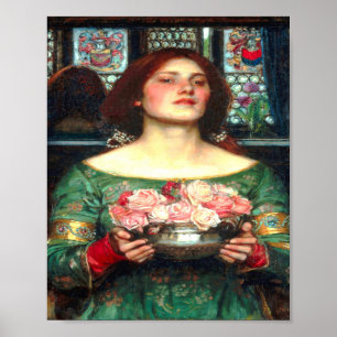 Gather Ye Rosebuds John William Waterhouse Poster