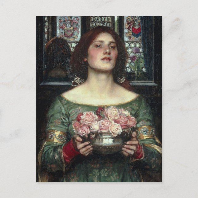 Gather Ye Rosebuds Postcard (Front)