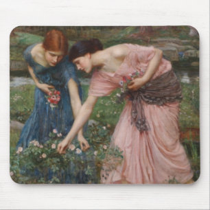 Gather Ye Rosebuds While Ye May Mouse Pad