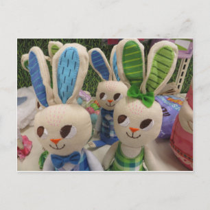 Gathered Bunnies Postcard