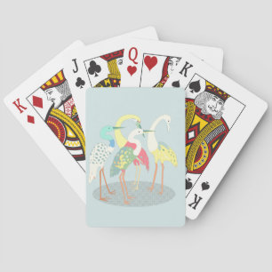 Gathered Cranes Playing Cards