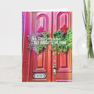 GATHERED EVERGREEN Greeting Card