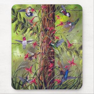 GATHERING AT THE FENCEPOST MOUSE PAD