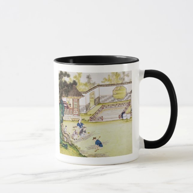 Gathering bamboo to make paper mug (Right)