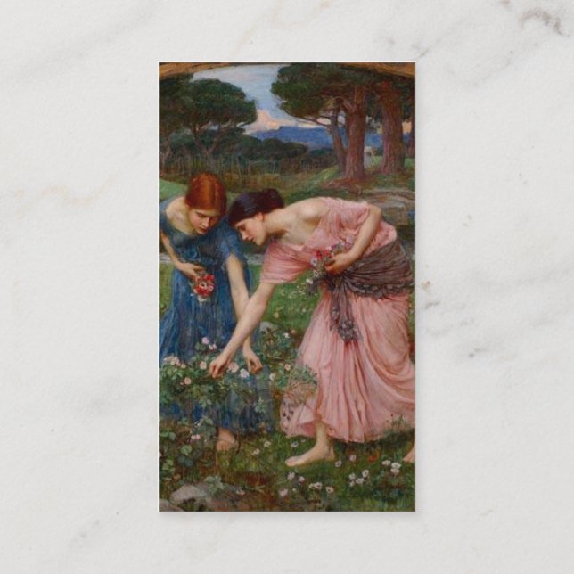 Gathering Flowers Business Card (Back)
