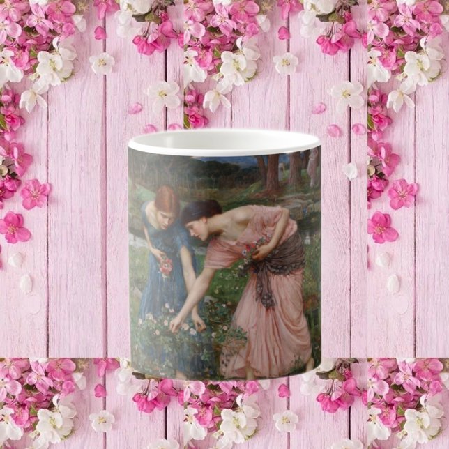 Gathering Flowers Coffee Mug (Creator Uploaded)