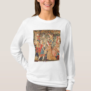 Gathering Grapes, detail of The Grape Harvest T-Shirt