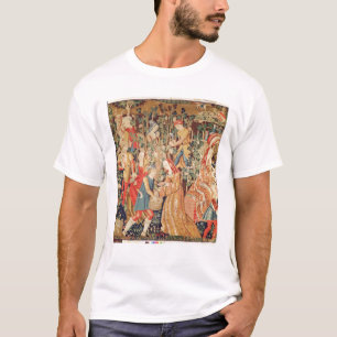 Gathering Grapes, detail of The Grape Harvest T-Shirt