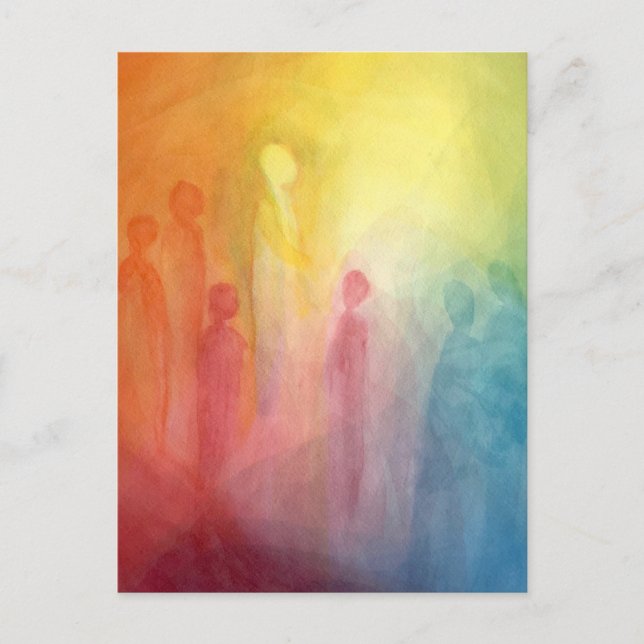 Gathering in the light  postcard (Front)