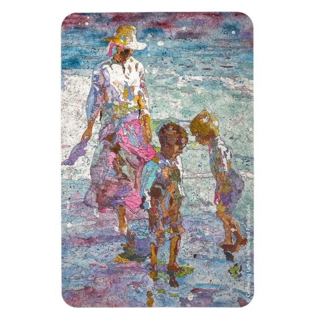 Gathering Light © – Fine Art Magnet (Vertical)