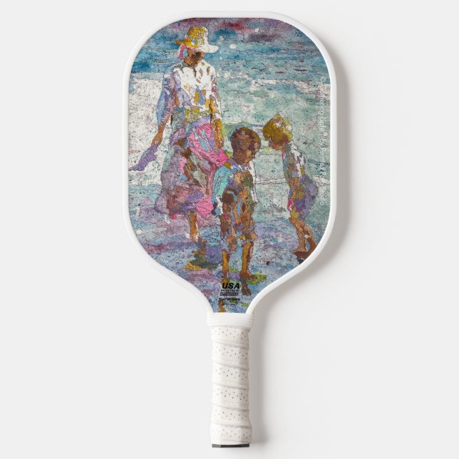 Gathering Light © – Fine Art Pickleball Paddle (Front)
