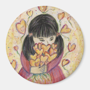 Gathering Love Hearts Inspirational Fridge Magnets