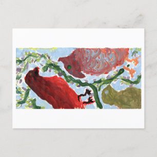 Gathering of cardinals (?) postcard