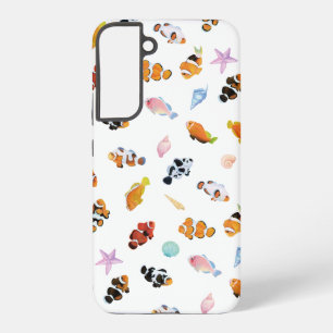 Gathering of Clownfish Ocean Art Design Samsung Galaxy Case