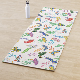 Gathering of Nudibranchs | Ocean Art Design Yoga Mat