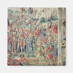 Gathering the Booty, Tapestry of David and Bathshe Magnet