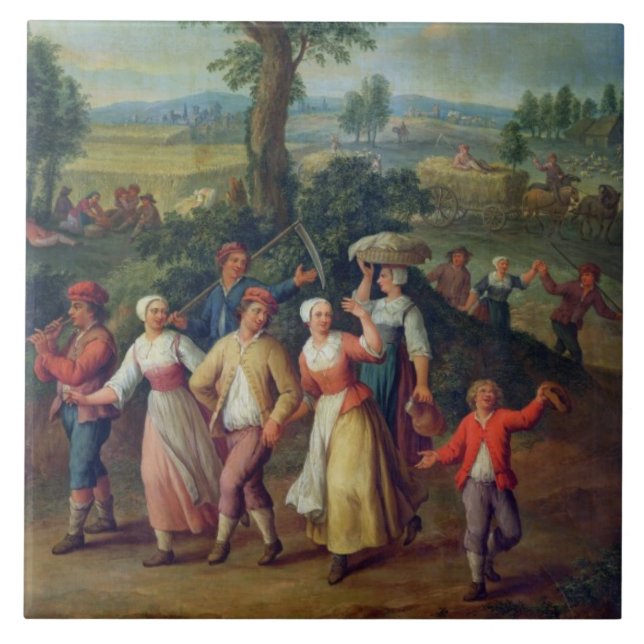 Gathering the Harvest Tile (Front)