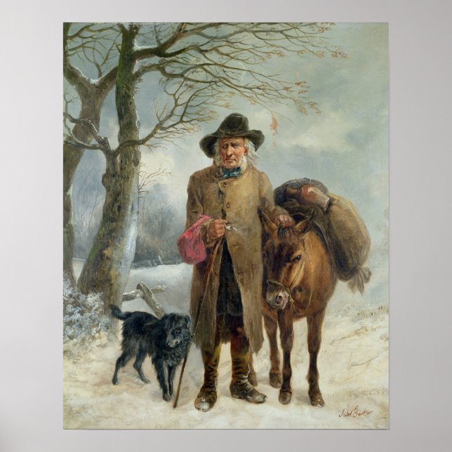 Gathering winter fuel poster (Front)