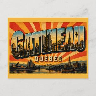 Gatineau Quebec Outaouais Hub Postcard