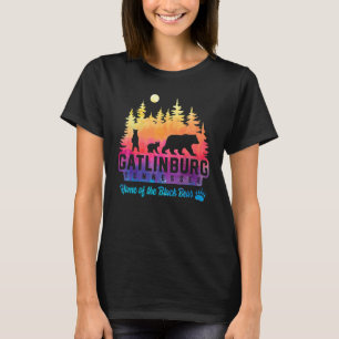 Gatlinburg Tennessee Bear Great Smoky Mountains Ti T-Shirt
