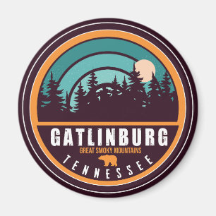 Gatlinburg Tennessee Bear Smoky Mountains Magnet