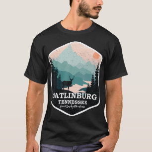 Gatlinburg Tennessee Great Smoky Mountains Hiking T-Shirt
