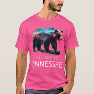 Gatlinburg Tennessee Mountains Bear Usa Hiking Sou T-Shirt