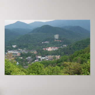 Gatlinburg, Tennessee Overview Poster
