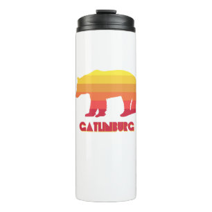 Gatlinburg Tennessee Rainbow Bear Thermal Tumbler