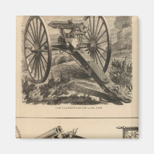 Gatling Gun Company Schuyler, Hartley and Graham Magnet