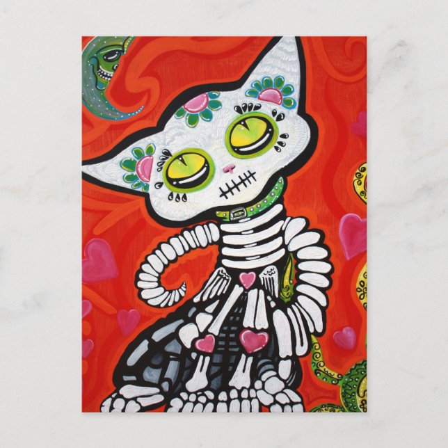 Gato De Los Muertos Postcard (Front)