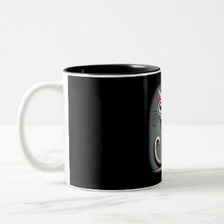 Gato Miró Two-Tone Coffee Mug