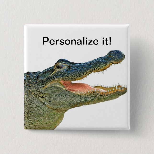 GATOR 15 CM SQUARE BADGE (Front)